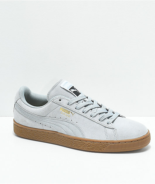 gum bottom puma suedes